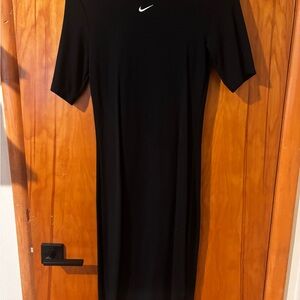 Nike Women's Black Midi Dress